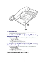 Предварительный просмотр 7 страницы Panasonic KX-TS100EXW Service Manual