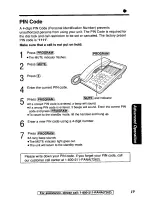 Preview for 19 page of Panasonic KX-TS105 Operating Instructions Manual