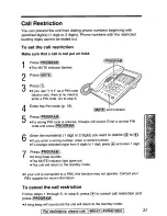 Preview for 21 page of Panasonic KX-TS105 Operating Instructions Manual