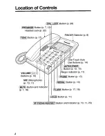 Preview for 4 page of Panasonic KX-TS105W Operating Instructions Manual