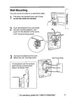 Preview for 9 page of Panasonic KX-TS105W Operating Instructions Manual