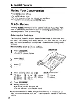 Preview for 18 page of Panasonic KX-TS105W Operating Instructions Manual