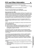 Preview for 29 page of Panasonic KX-TS105W Operating Instructions Manual