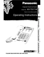 Panasonic KX-TS17W User Manual preview