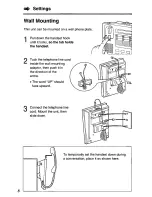 Preview for 8 page of Panasonic KX-TS17W User Manual