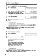 Preview for 26 page of Panasonic KX-TS208 Operating Instructions Manual