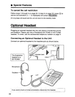 Preview for 34 page of Panasonic KX-TS208 Operating Instructions Manual