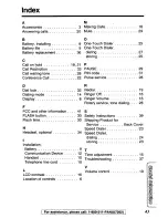 Preview for 43 page of Panasonic KX-TS208 Operating Instructions Manual