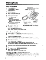 Предварительный просмотр 18 страницы Panasonic KX TS208W Operating Instructions Manual