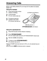 Предварительный просмотр 20 страницы Panasonic KX TS208W Operating Instructions Manual