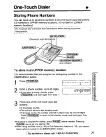 Предварительный просмотр 25 страницы Panasonic KX TS208W Operating Instructions Manual