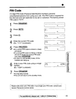 Предварительный просмотр 31 страницы Panasonic KX TS208W Operating Instructions Manual