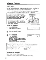 Предварительный просмотр 32 страницы Panasonic KX TS208W Operating Instructions Manual