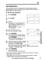 Предварительный просмотр 33 страницы Panasonic KX TS208W Operating Instructions Manual