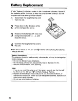 Предварительный просмотр 36 страницы Panasonic KX TS208W Operating Instructions Manual