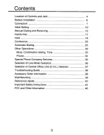 Preview for 3 page of Panasonic KX-TS20W User Manual