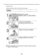 Preview for 43 page of Panasonic KX-TS20W User Manual