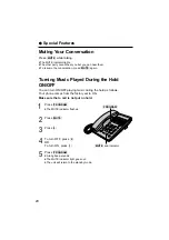 Предварительный просмотр 18 страницы Panasonic KX-TS2305HGW Operating Instructions Manual