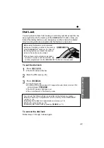 Предварительный просмотр 21 страницы Panasonic KX-TS2305HGW Operating Instructions Manual