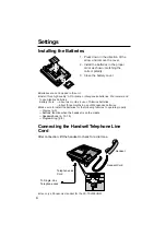 Предварительный просмотр 6 страницы Panasonic KX-TS2308HGW Operating Instructions Manual