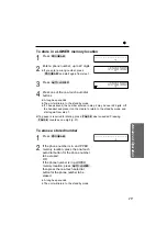 Предварительный просмотр 19 страницы Panasonic KX-TS2308HGW Operating Instructions Manual