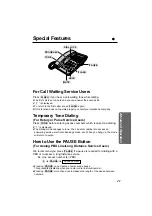 Предварительный просмотр 21 страницы Panasonic KX-TS2308HGW Operating Instructions Manual