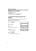 Предварительный просмотр 22 страницы Panasonic KX-TS2308HGW Operating Instructions Manual