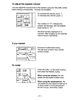 Предварительный просмотр 17 страницы Panasonic KX-TS25B User Manual