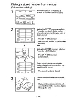 Предварительный просмотр 24 страницы Panasonic KX-TS25B User Manual