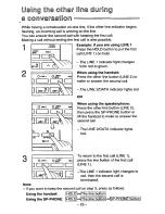 Предварительный просмотр 25 страницы Panasonic KX-TS25B User Manual