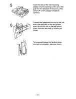 Предварительный просмотр 31 страницы Panasonic KX-TS25B User Manual