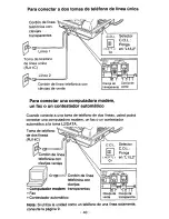 Предварительный просмотр 40 страницы Panasonic KX-TS25B User Manual