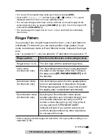 Preview for 23 page of Panasonic KX-TS3282B Operating Instructions Manual