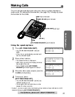 Preview for 25 page of Panasonic KX-TS3282B Operating Instructions Manual