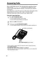 Preview for 28 page of Panasonic KX-TS3282B Operating Instructions Manual