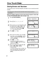 Preview for 44 page of Panasonic KX-TS3282B Operating Instructions Manual