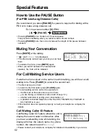 Preview for 52 page of Panasonic KX-TS3282B Operating Instructions Manual