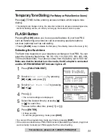 Preview for 53 page of Panasonic KX-TS3282B Operating Instructions Manual