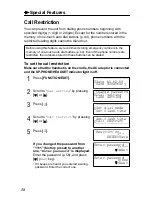 Preview for 58 page of Panasonic KX-TS3282B Operating Instructions Manual