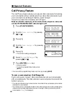 Preview for 60 page of Panasonic KX-TS3282B Operating Instructions Manual