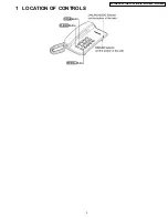 Preview for 3 page of Panasonic KX-TS3MXB Service Manual