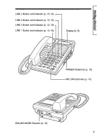 Preview for 5 page of Panasonic KX-TS400-W Operating Instructions Manual