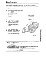 Preview for 17 page of Panasonic KX-TS400-W Operating Instructions Manual