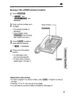 Preview for 19 page of Panasonic KX-TS400-W Operating Instructions Manual