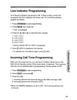 Preview for 25 page of Panasonic KX-TS400-W Operating Instructions Manual