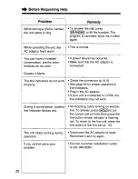 Preview for 28 page of Panasonic KX-TS400-W Operating Instructions Manual