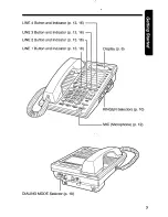 Предварительный просмотр 5 страницы Panasonic KX-TS401W - Speakerphone Operating Instructions Manual