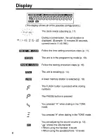 Предварительный просмотр 6 страницы Panasonic KX-TS401W - Speakerphone Operating Instructions Manual