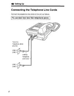 Предварительный просмотр 8 страницы Panasonic KX-TS401W - Speakerphone Operating Instructions Manual