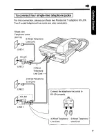 Предварительный просмотр 9 страницы Panasonic KX-TS401W - Speakerphone Operating Instructions Manual